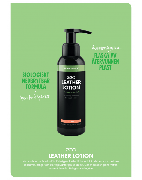 2GO - Miljövänlig Lotion för läder