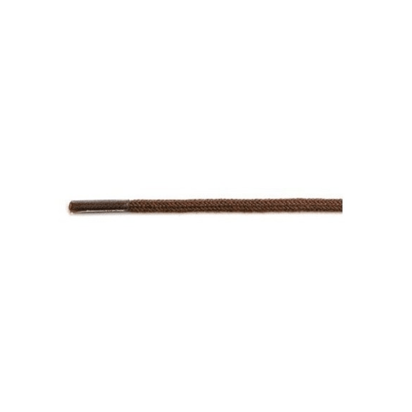 Skosnöre - Rund, tunn Ø2,5mm Mörkbrun 150 cm
