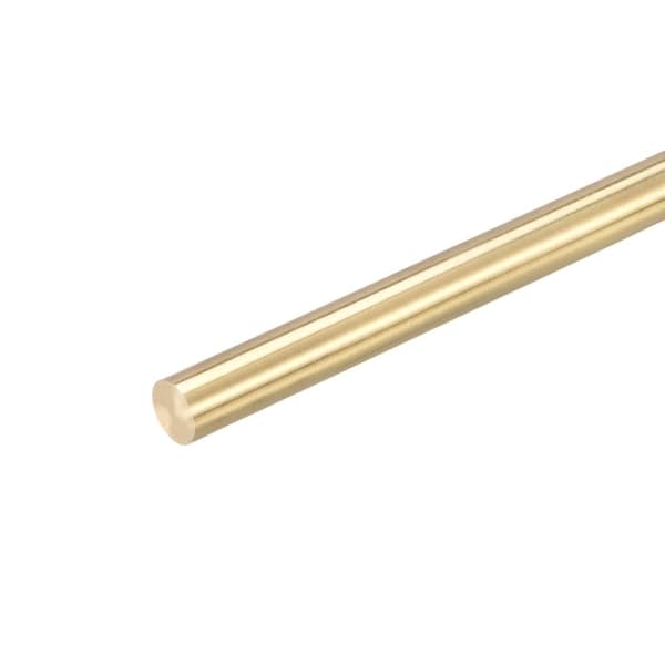 1 kpl Messinkitanko Kiinteä Pyöreä Tanko 8MM 8MM 8mm