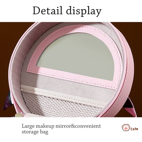 Makeup Taske Kosmetik Taske BLÅ L Blue L