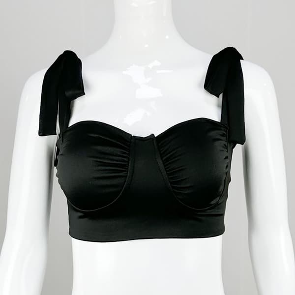Hihattomat topit MUSTA M Black M