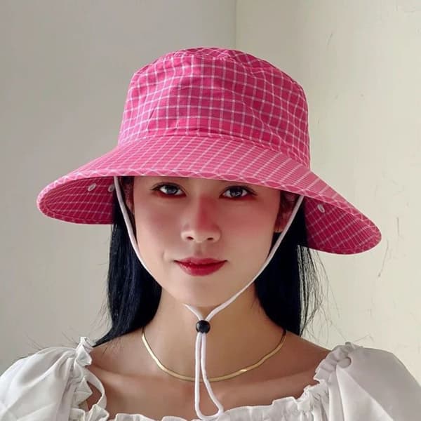 Blomstrete solhatter Teplukkehatt ROSA 2 2 pink 2-2