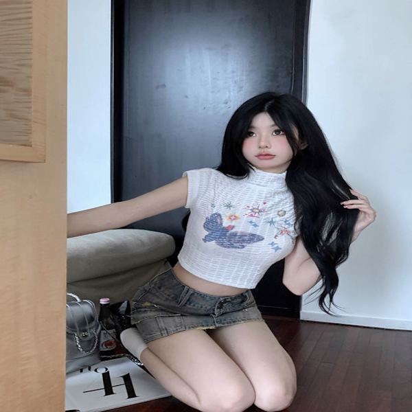 Dopamiini T-paidat Casual T-paidat VALKOINEN L white L