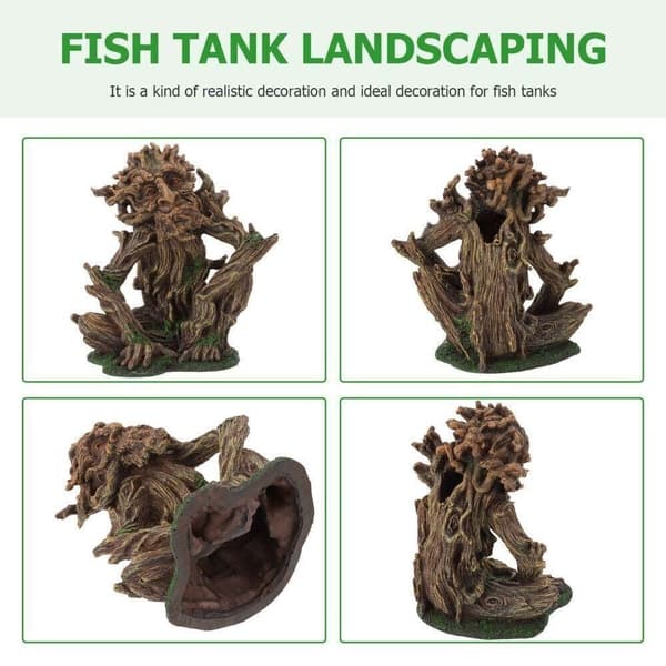 Dryade Statue Tre Ornament Dryade Pynt