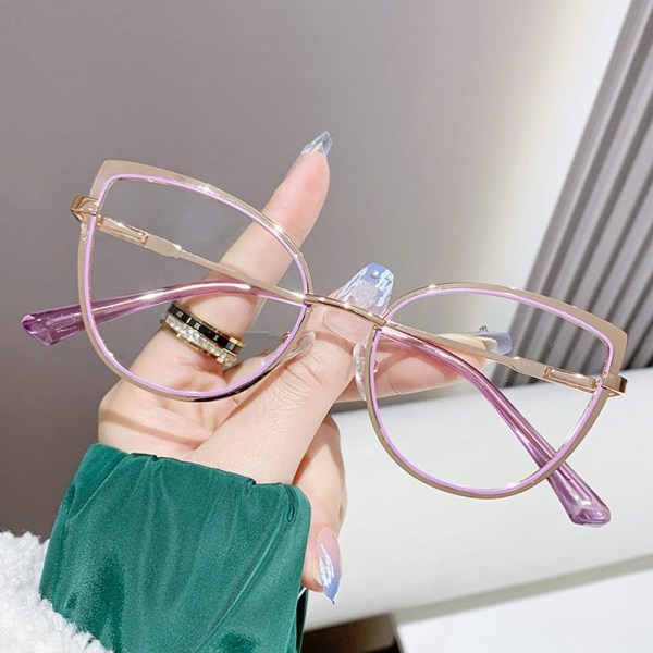 Anti-Blue Light Glasses Neliömäiset silmälasit VILLA Purple