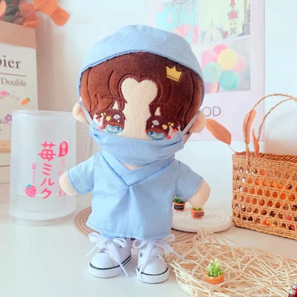 Doll White Coat Idol Dolls Clothes 8 8 8