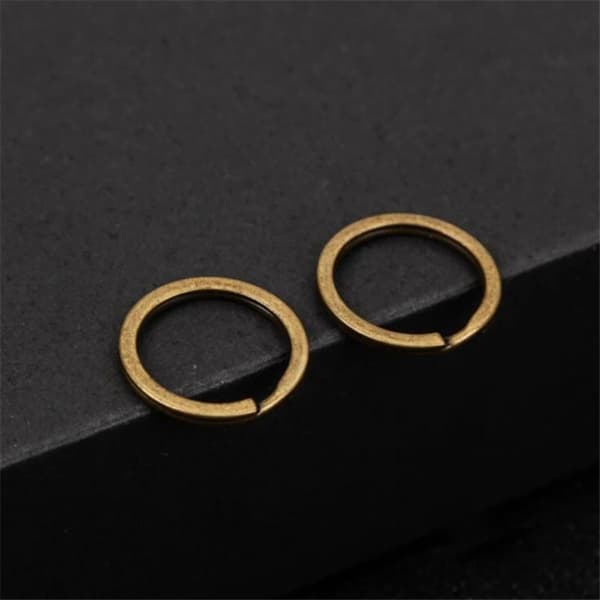 20 st nyckelringar platta delade nyckelringar 30MM 20 ST 20 ST 30mm20pcs