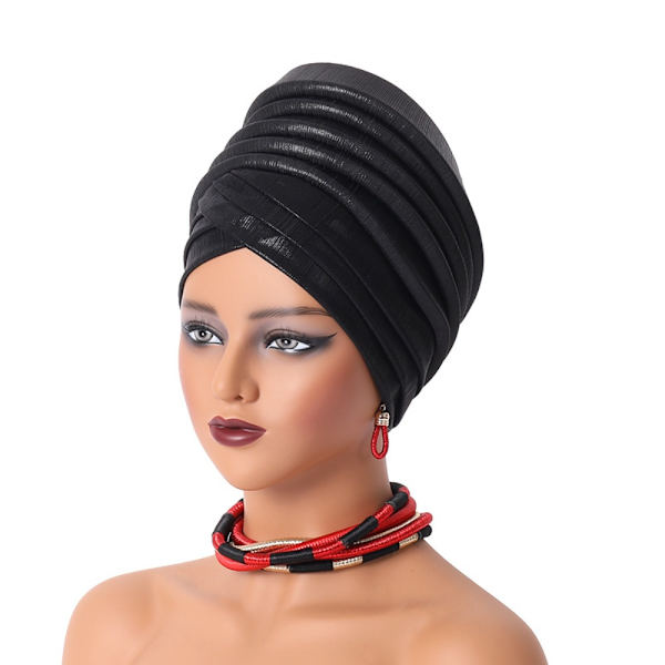 Headtie Head Wraps SVART black