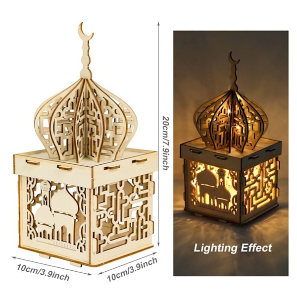 Eid Mubarak LED-valot STYLE 1 STYLE 1