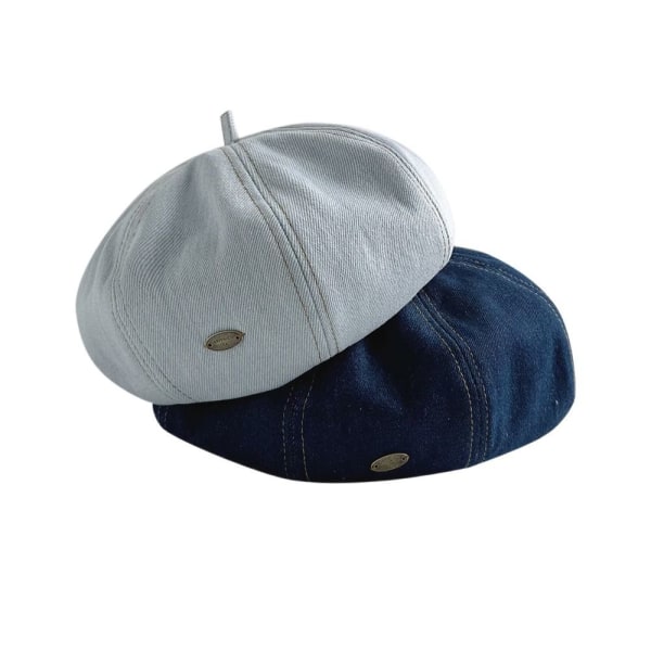 Barettihattu Pipo Cap VAALEAN SININEN ONE SIZE Light Blue One Size