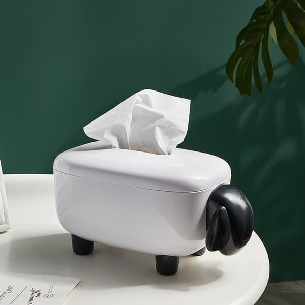 Kleenexboks Papirhåndkleboks HVIT White