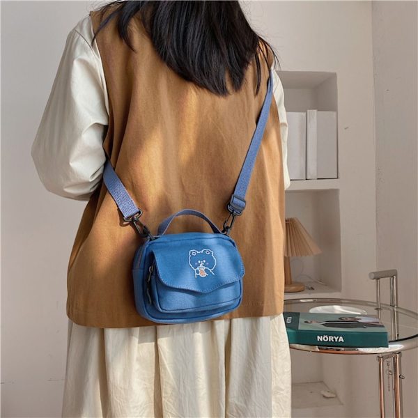 Axelväska Crossbody-väska VIT White