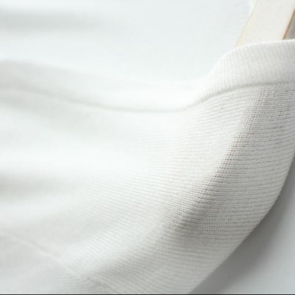 Stickad Cardigan Is Sidensjal APRIKOS Apricot
