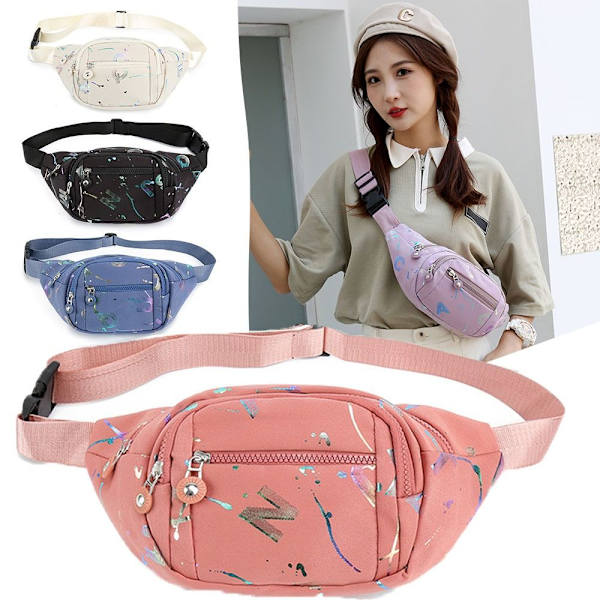 Midjeväskor Bröstaxelväska ROSA pink