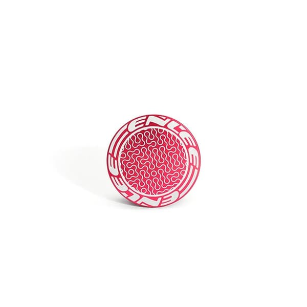 Cykeltandplatta Vevskydd RÖD Red