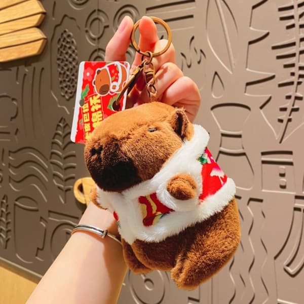 Capybara Plysch nyckelring B B B