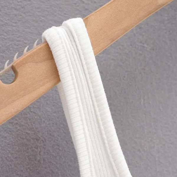 Sort Topper Sexy Ermeløs WHITE-XL WHITE-XL White-XL