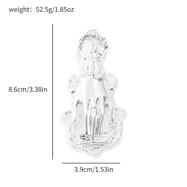 Dekorative bindersklips GULL B B Gold B-B