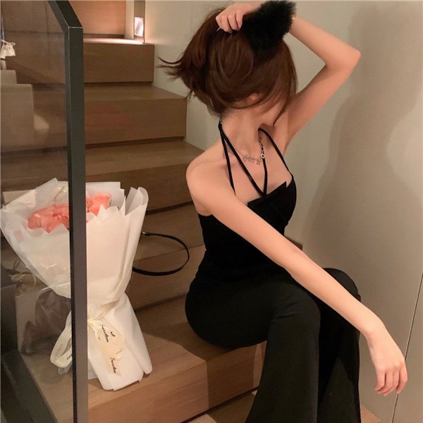 Naisten Camisole-housupussi Black