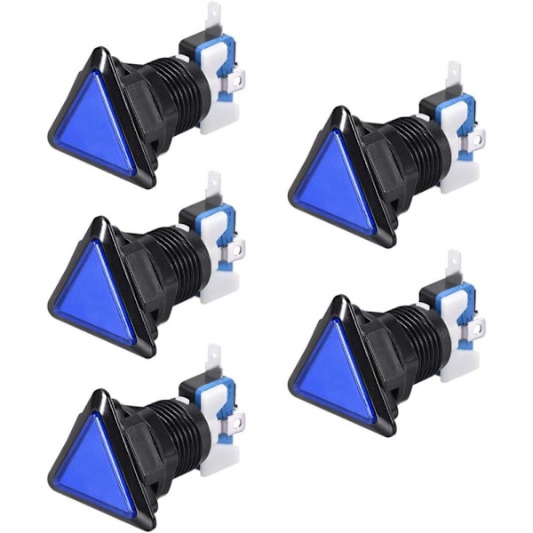 5st Game Push Button Push Button Switch BLÅ blue