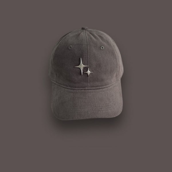 Baseballcaps Peaked Hat GRÅ grey