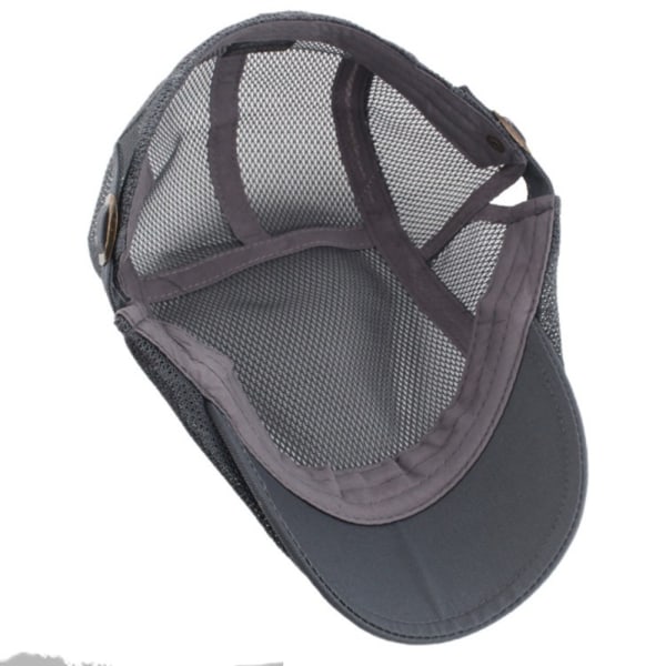 Solhattar Newsboy Cap LJUSGRÅ light grey