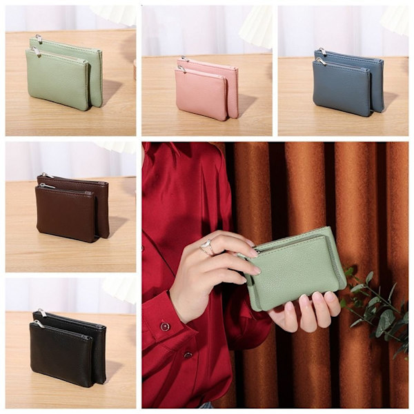 Avtakbar lommebok SORT Black