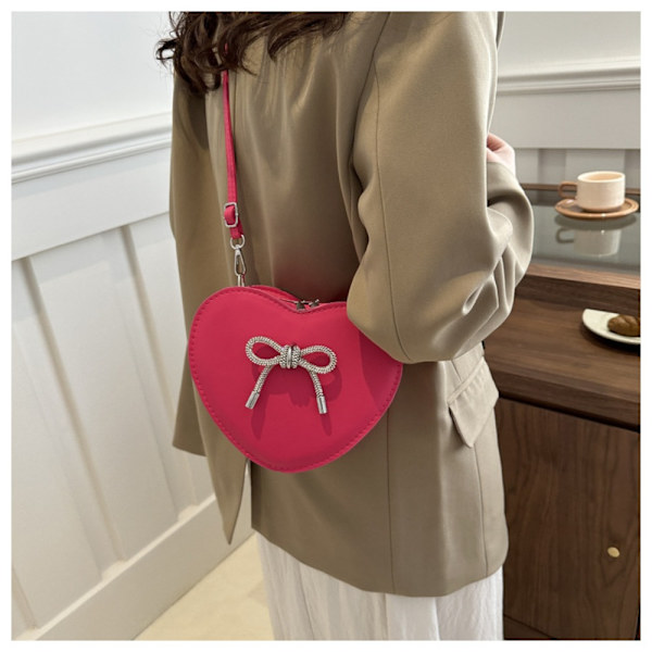 Rosett Axelväska Messenger Bag ROSE RED Rose Red