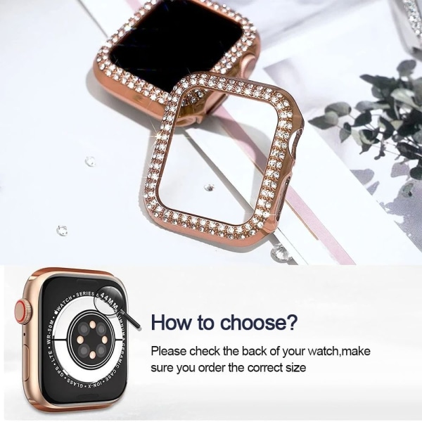Til Apple Watch Case iWatch Frame Cover SILVER 44MM silver 44mm
