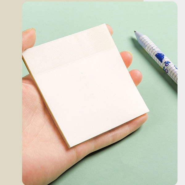 Gjennomsiktige Sticky Notes Vanntett Clear Memo M M