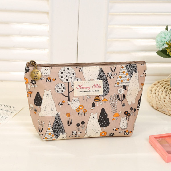 Kosmetiktaske Opbevaringspose KHAKI SMALL SMALL khaki small-small