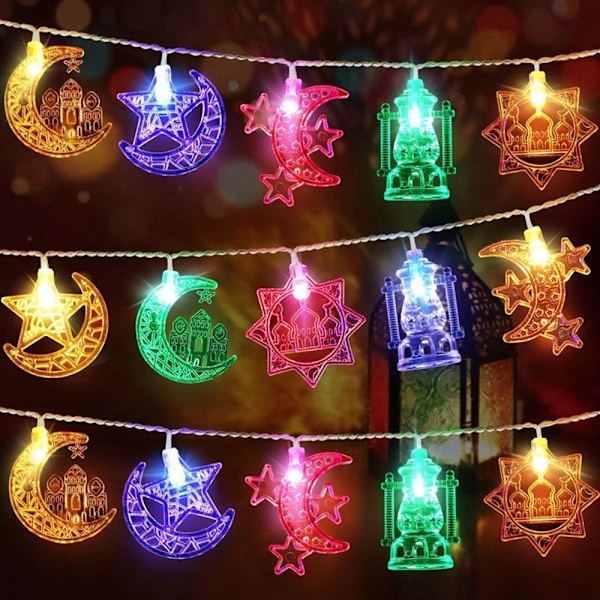 EID Mubarak LED String Led Lights String STYLE 1 STYLE 1 Style 1