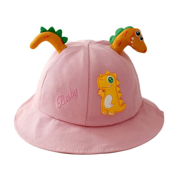 Baby bøllehat solhat lyserød Pink