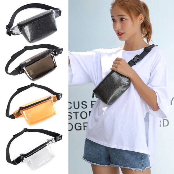 Summer Clear midjeveske Jelly Belt Bag D D D