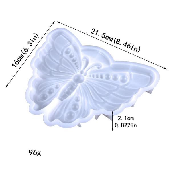 Silikonform sommerfugl, resinformer, støpeform