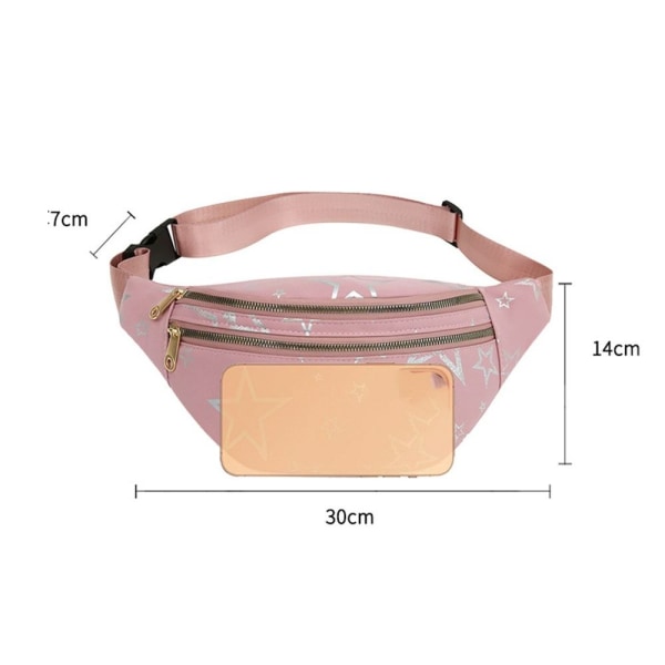 Utskrift Fanny Pack Chest Pack GRÖN green