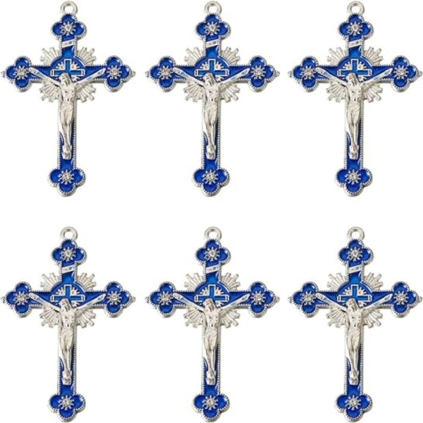 Cross Charms Crucifix Hängen Legering Cross Charms