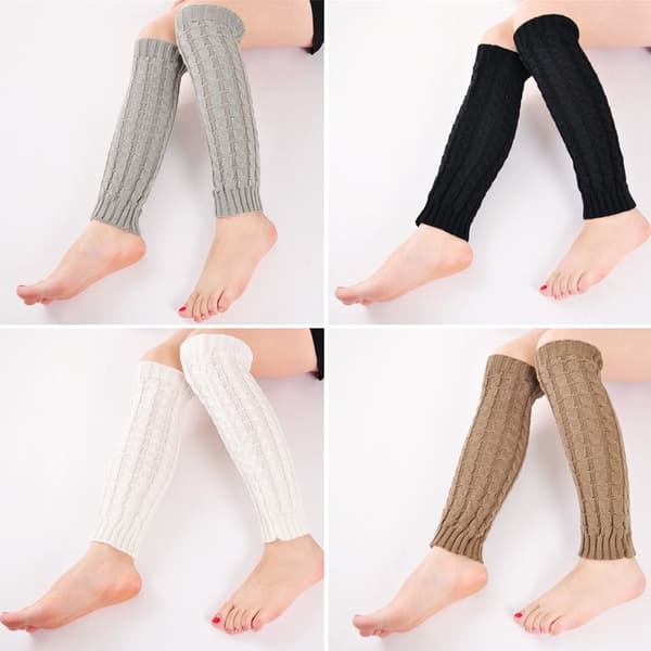 Warmers Benvarmere Sokker Dame Vinter Varme Sokker SORT SORT Black