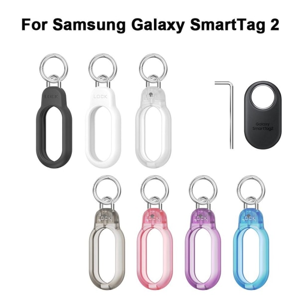 Turvalukko Case Tracker Secure Holder LÄPINÄKYVÄ Transparent