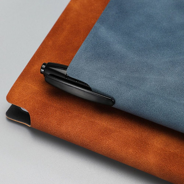 A4 Whiteboard Notebook Slettbar Whiteboard Draft BRUN Brown