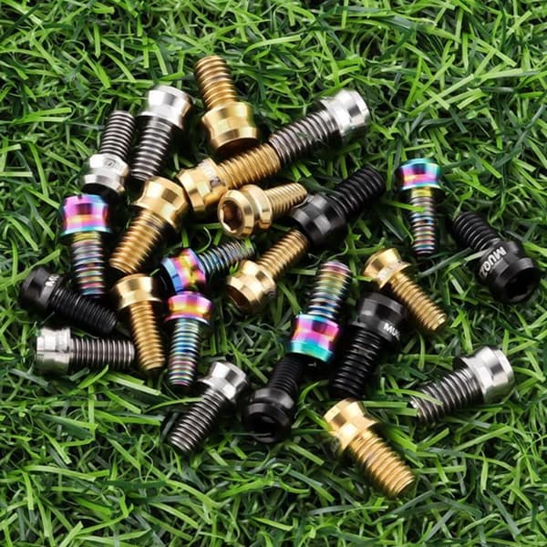 MTB V-bromsokskruvar SILVER M5X10MM Silver M5X10MM