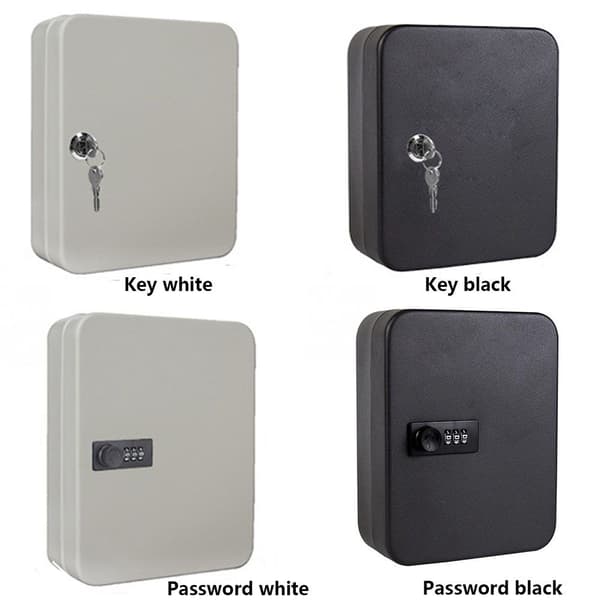 20 Positioner Kombinationslås Nyckelsäker LÅDA VIT Password white