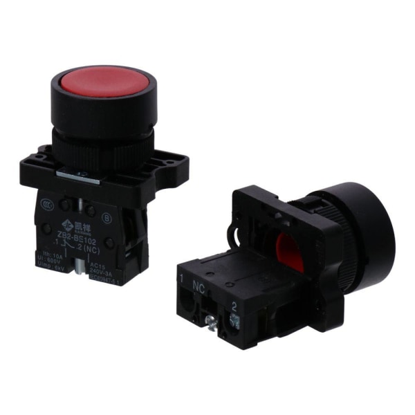 5 kpl Momentary Push Button Switch Power 1 NC N/C