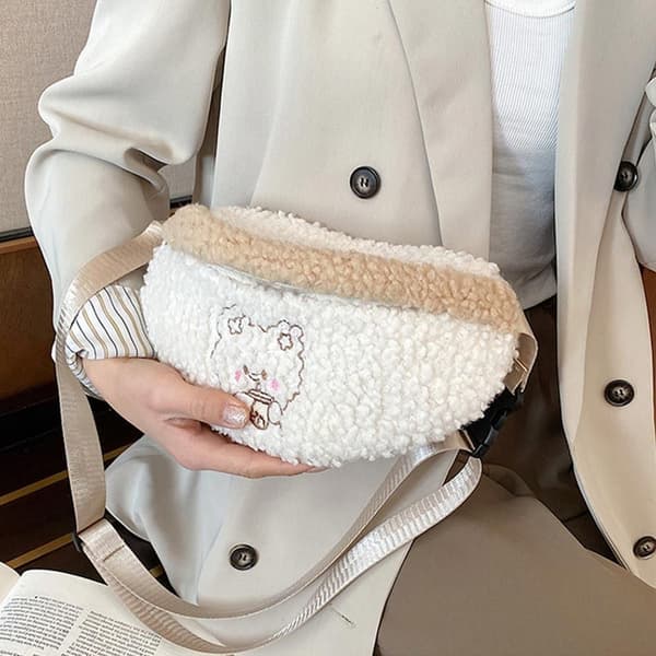 Ull Skulderveske KHAKI Khaki