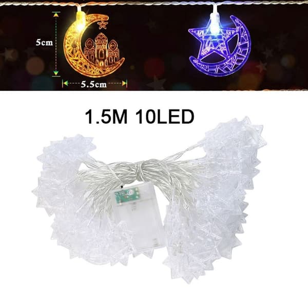 EID Mubarak LED-ljusslinga STYLE 4 STYLE 4 Style 4
