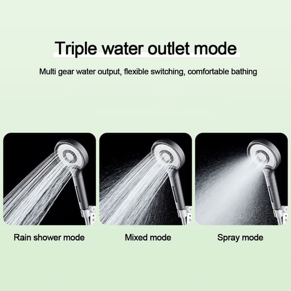 Duschhuvud Vattenbesparande Sprinkler GRÖN TYP2 TYP2 green Type2-Type2