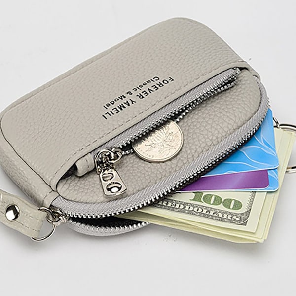 Penger Mynt Veske Kredittkort Holoder BEIGE beige