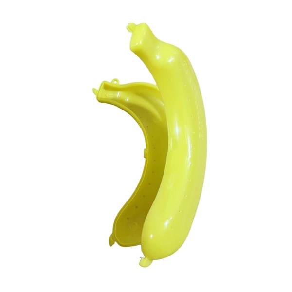 3 kpl Banana Case Banana Saver Banana Protector Box Yellow&Green&Pink 3Pcs-3Pcs