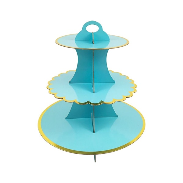 Dessert Display Rack Tårtställ BLÅT blue