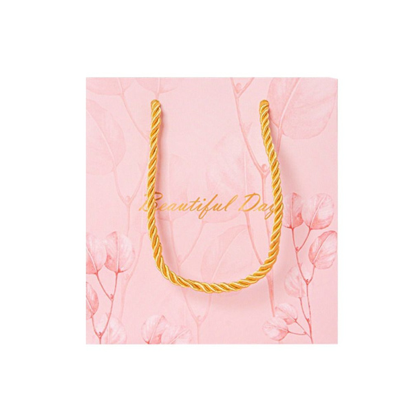 Blomstergavepose Papirpose PINK M M Pink M-M